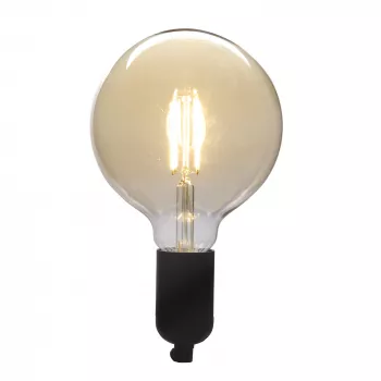 Lâmpada inteligente Denver LBF-405 Wi-Fi preta 4,9W 220-240V