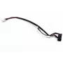Conector fêmea de fonte de alimentação com cabo, SAMSUNG NP-R518, NP-R519