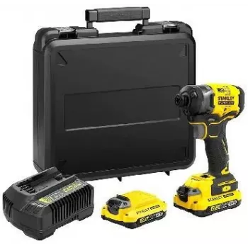Stanley SFMCF820D2K Parafusadeira de impacto 2900 rpm Preto, Amarelo