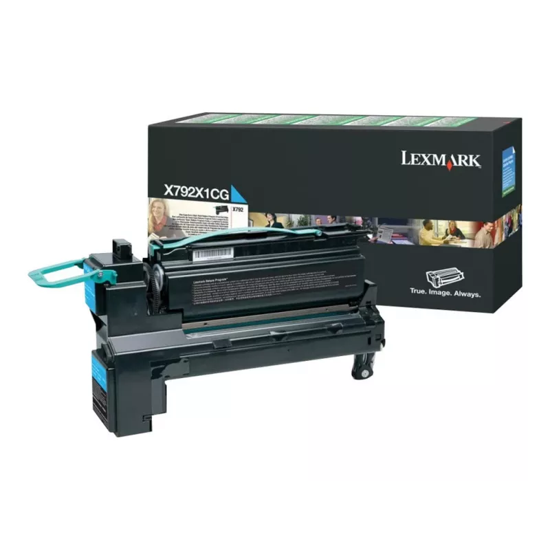 Lexmark X792X1CG - Toner Ciano - para X792de, X792dte, X792dtfe, X792dtme, X792dtpe, X792dtse