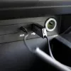 Savio TR-16 transmissor adaptador AUX com função mãos-livres, Bluetooth 5.3, Google Assistant/Siri
