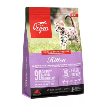 ORIJEN Kitten - Comida seca para gatos - 1,8 kg