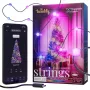 Luzes inteligentes Twinkly Strings USB-C Pearls Wi-Fi/Bluetooth multicolor
