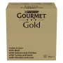Purina Gourmet Gold pedaços em molho, mistura de 4 sabores, comida húmida para gatos, 96 x 85 g