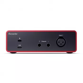 Interface de áudio Focusrite Scarlett Solo 4th Gen - 2 canais