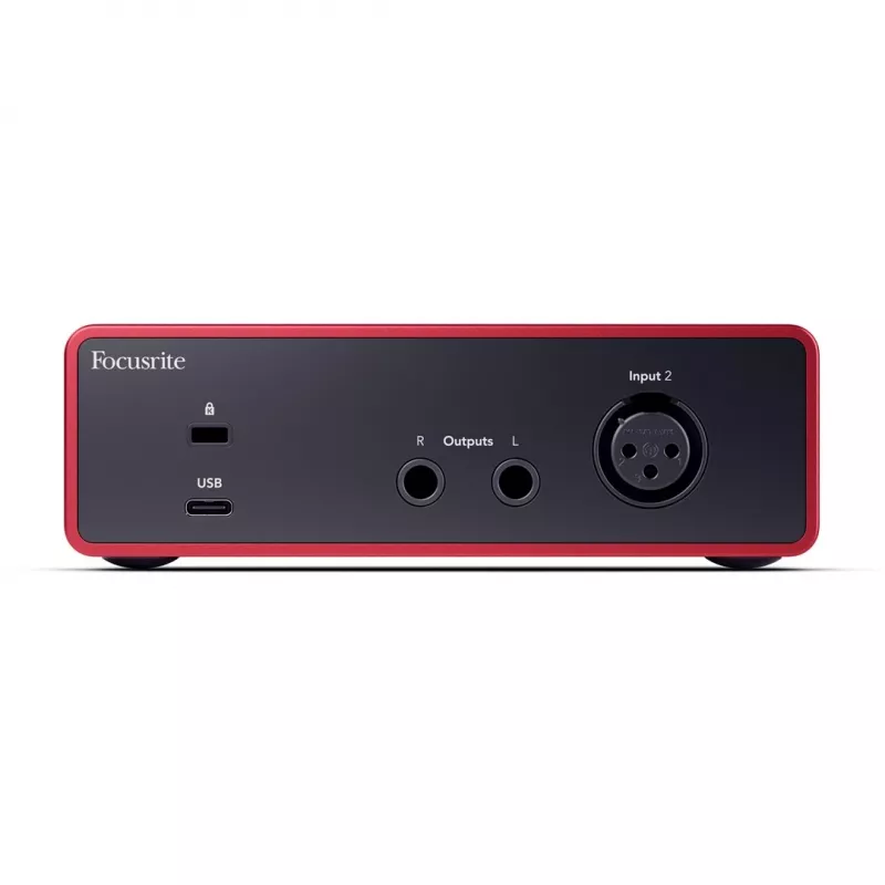 Interface de áudio Focusrite Scarlett Solo 4th Gen - 2 canais