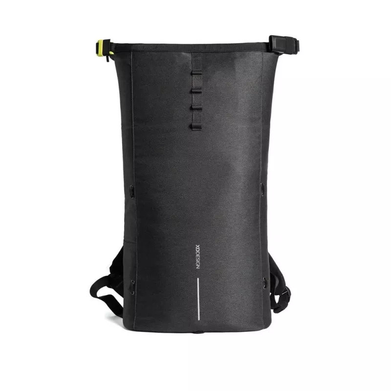 XD Design Bobby Urban Lite P705.501 mochila antirroubo para portátil, 15 polegadas, 22 l (expansível até 27 l), resistente à água, bolsos RFID, correia para bagagem, preta