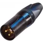Neutrik Série XX NC3MXX-B - Ficha de áudio - 2,5 mm² - XLR3 (M) (NC3MXX-B)