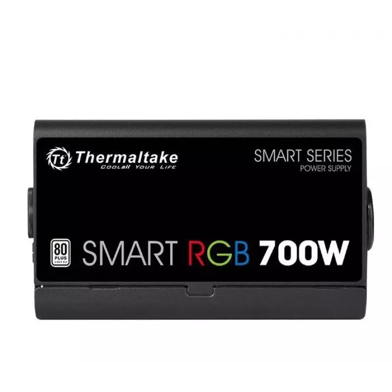 Fonte de alimentação Smart 700W RGB, 80PLUS, 230V EU, 2xPEG, 120mm, Single Rail