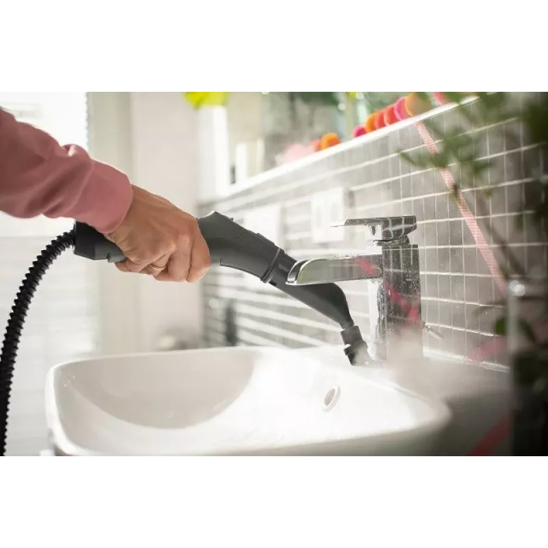 Limpa-vapor Kärcher SC 3 EasyFix Plus — depósito de água de 1 L, 1900 W, pressão de vapor 3,5 bar, branco