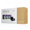Refrigeração líquida all-in-one para processador DeepCool LS720 SE 12 cm, preto, 1 unid.
