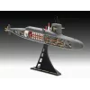 Maquete de navio em plástico REVELL S.S.B. Abraham Lincoln escala 1/253 kit