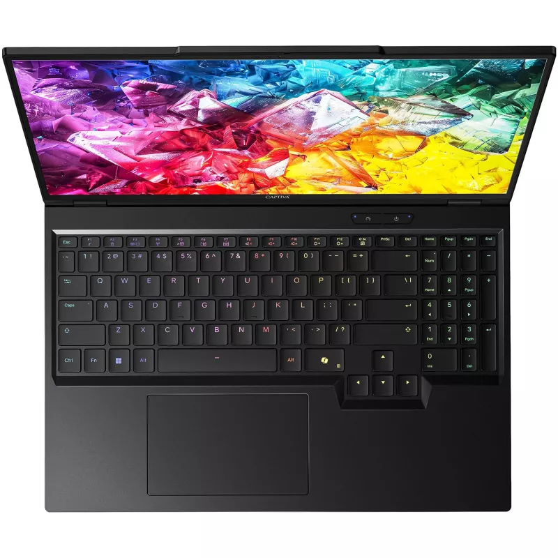 Captiva Ultimate Gaming R95-061GE Portátil gaming, AMD Ryzen 9 9955HX, 16 inch WQXGA, 64GB DDR5, 2TB SSD, NVIDIA GeForce RTX 5090, Windows 11