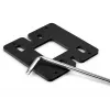 Backplate Thermal Grizzly TG-SB-R7000 alumínio policarbonato preto