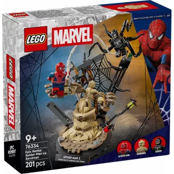 LEGO MARVEL 76334 Combate épico: Spider-Man contra Sandman