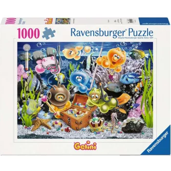 Ravensburger Puzzle 12001427 – 1000 peças, cartoons, recomendado a partir dos 14 anos