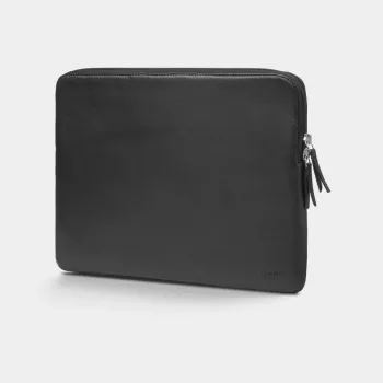 Mala de couro para MacBook Pro 16 - preta