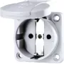 MENNEKES Tomada SCHUKO de encastrar 16A 11030 cinzento 2P+E 230V 11030 (11030.)