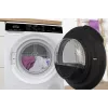 Máquina de secar roupa Gorenje DPNA92WIFI independente de carregamento frontal 9 kg A++ preto, branco