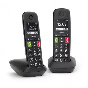 Telefone analógico sem fios Gigaset E290 Duo