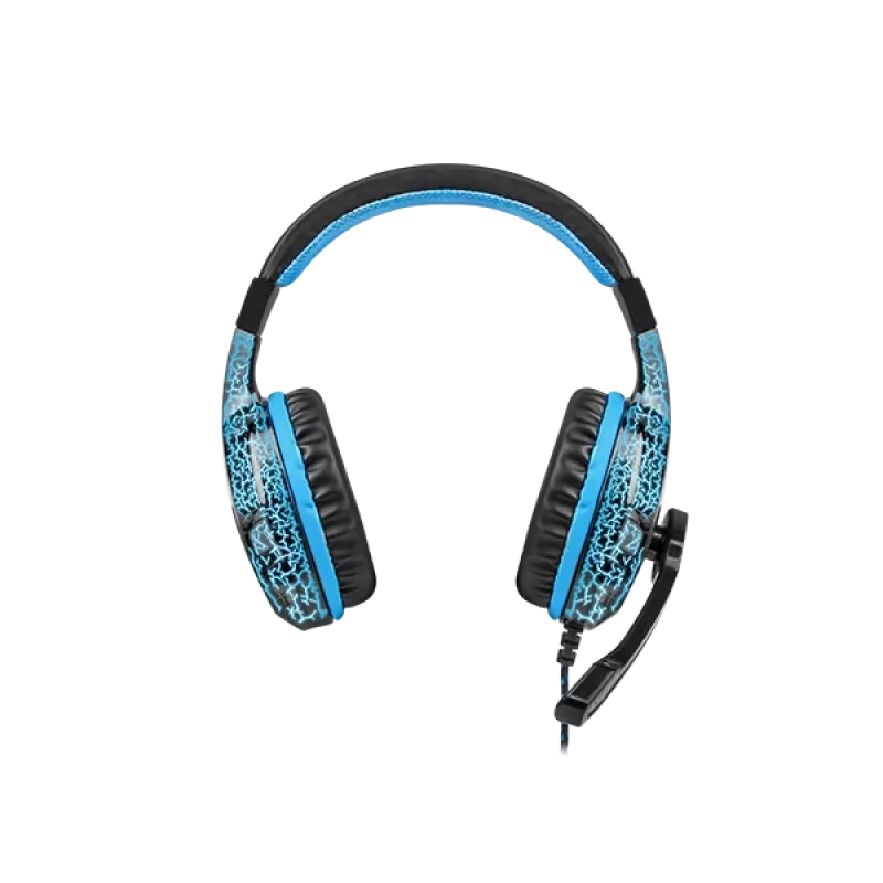Auscultadores para gamers Fury Hellcat iluminação LED