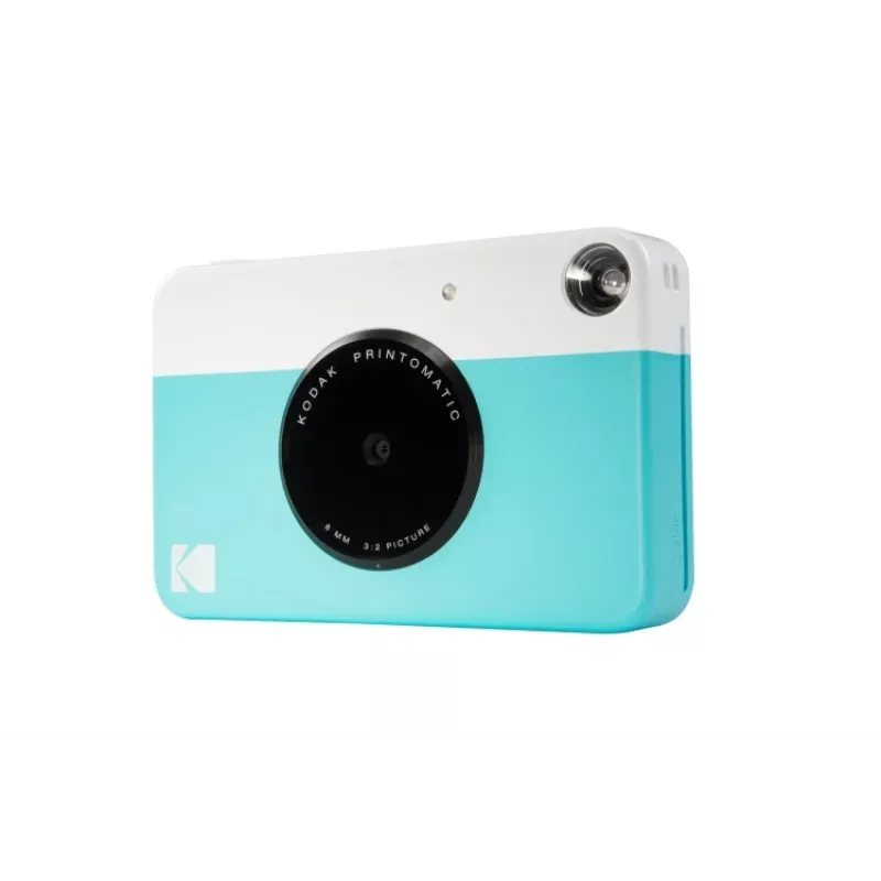 Máquina fotográfica instantânea Kodak PRINTOMATIC, 2x3'', Azul
