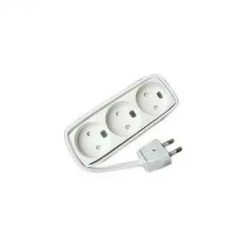 Extensão elétrica Microconnect GRUELU3H015 1,5 m 3 tomadas AC branco