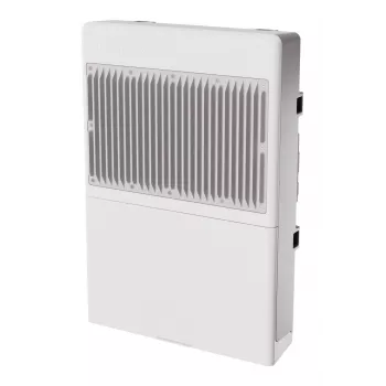Switch de rede MikroTik netPower Lite 8P – 8× Gigabit Ethernet (10/100/1000), PoE (IEEE 802.3af/at), entrada 24–57V, Branco