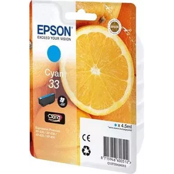 Epson Oranges C13T33424010 tinteiro 1 unid. original ciano