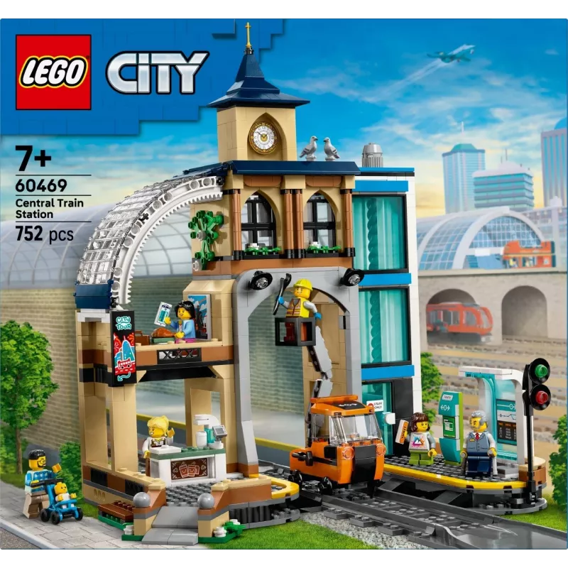 LEGO CITY 60469 Estação Central de Comboios