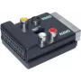 Adaptador de acoplamento RCA ShiverPeaks 3×RCA para ficha Hosiden de 4 pinos