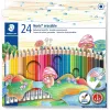 Lápis de cor apagáveis Staedtler Noris 144 50 multicolor 24 unid.