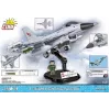 Conjunto de construção Cobi F-16AM Fighting Falcon, 495 peças, modelo à escala