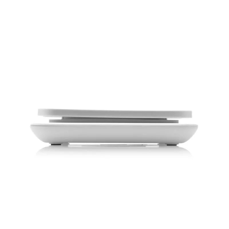 Balança de cozinha eletrónica ETA POPI branca — máx. 5 kg, precisão 1 g, visor LCD, pilhas AAA