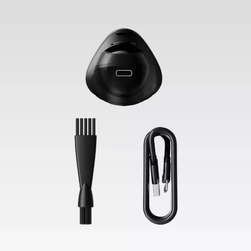 Máquina de barbear elétrica Maestro MR-673 USB