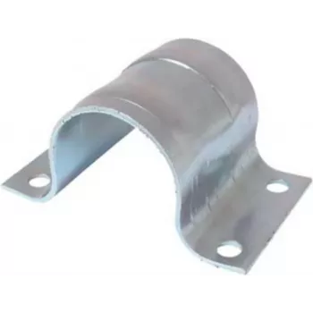 Abraçadeira de mastro ShiverPeaks 89856 aço galvanizado com ranhuras de fixação adicionais