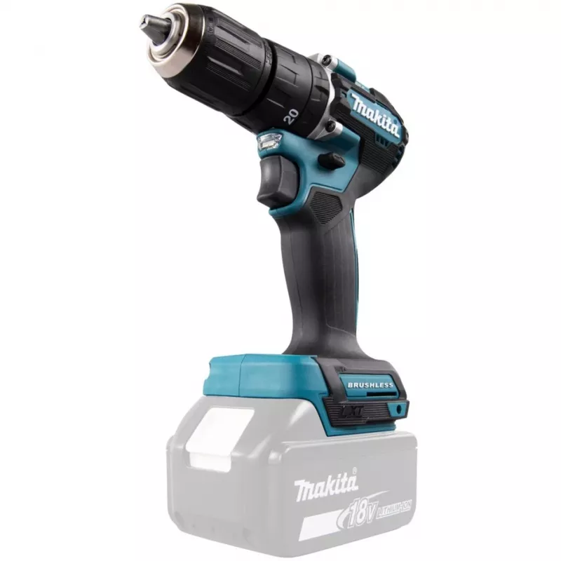 Berbequim Makita DHP487Z 1700 rpm sem chave 1,4 kg preto, azul