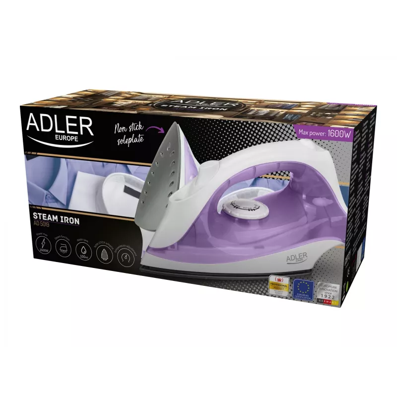 Ferro de engomar a vapor Adler AD 5019