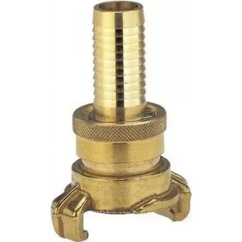 GARDENA-SO acoplamento de aspiração e alta pressão em latão Gardena, para mangueira de 25 mm (1 polegada) 07121-20 (7121-20)