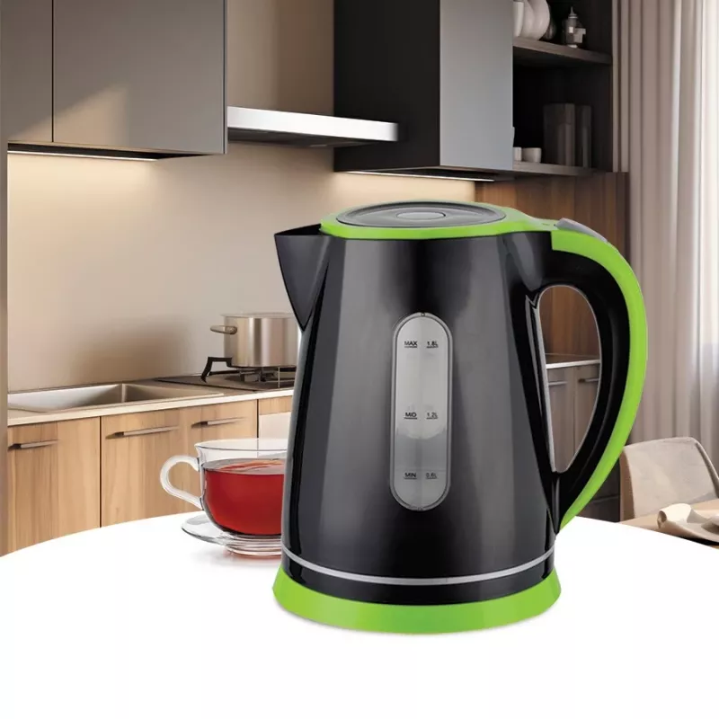 Chaleira elétrica Maestro MR-058-preta — capacidade de 1,8 L, potência de 2000 W