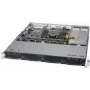 Supermicro SC813M F2TQC4-R407CB - Montagem em rack - 1U - ATX - SATA/SAS - Hot-Swap - preto