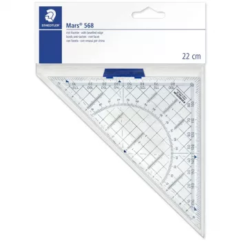 Régua Staedtler Mars 568 Transparente