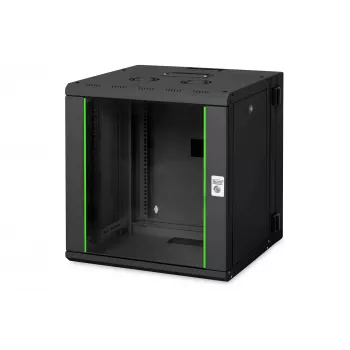 Rack de montagem na parede Digitus DN-19 12-U-3-SW