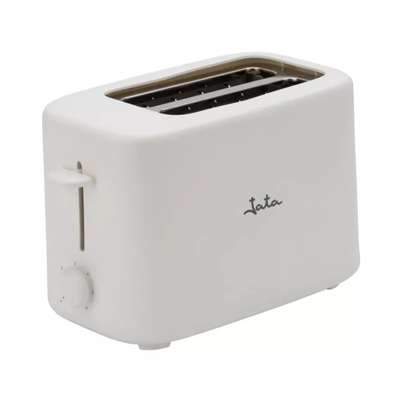 Jata JETT1048 torradeira, 2 ranhuras, 750 W, 6 níveis de torrefação, branca
