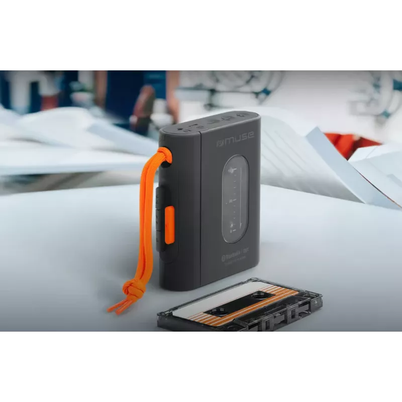 Muse | Leitor de cassetes portátil | M-132 WM | Bluetooth | Porta USB