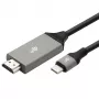 Cabo TB HDMI 2.0V - USB 3.1 Type C (AKTBXVH1P20C20B)