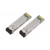 Par de módulos SFP WDM Extralink 1,25G 1310/1550nm monomodo 3km LC DOM