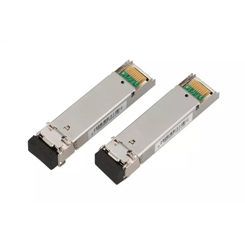 Par de módulos SFP WDM Extralink 1,25G 1310/1550nm monomodo 3km LC DOM