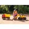 Escavadora Lena 63 cm individual em caixa de cartão castanha