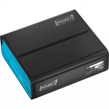 Conjunto de bits Hazet 2200SC-1, encaixe de 1/4 polegadas, 10 peças